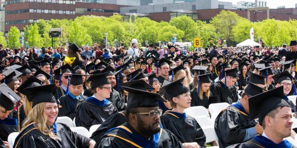 Students graduate with a major in Accounting. 